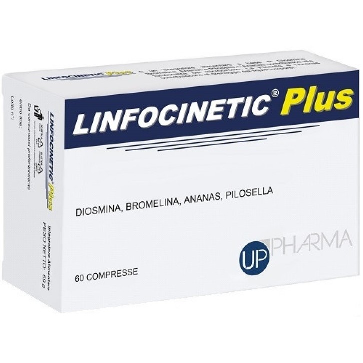 Linfocinetic Plus Integratore Drenante Microcircolo Senza Glutine 60 Compresse - UP Pharma