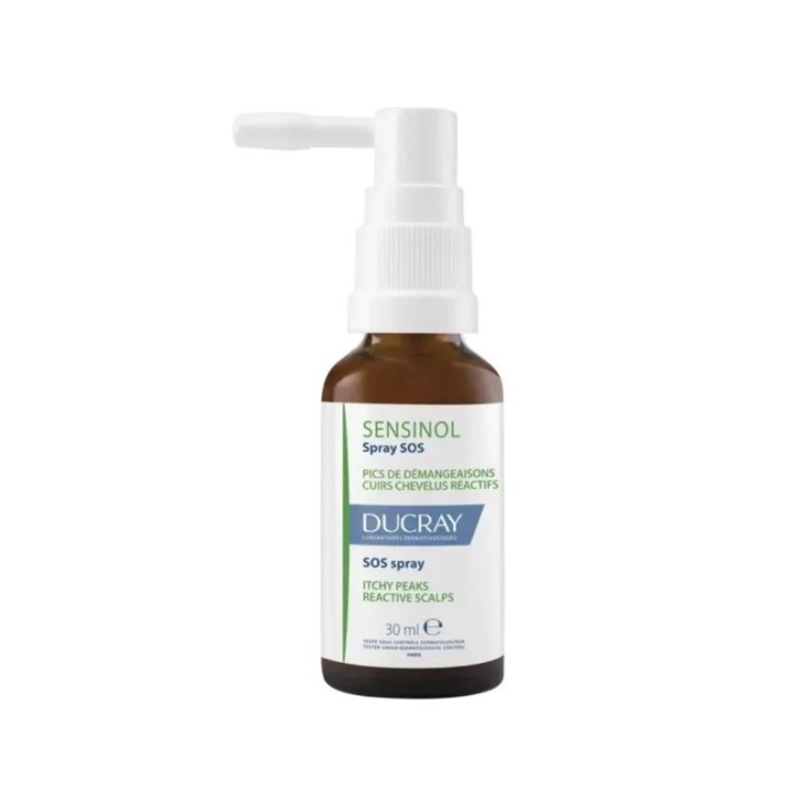 Sensinol Spray Lenitivo Cuoio Capelluto Contro Prurito Senza Alcool 30ml - Ducray