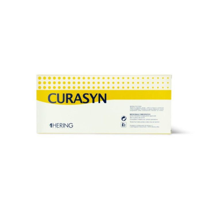 Curasyn 47 Medicinale Omeopatico per Couperose Cefalea Vampate 30 Capsule - Hering