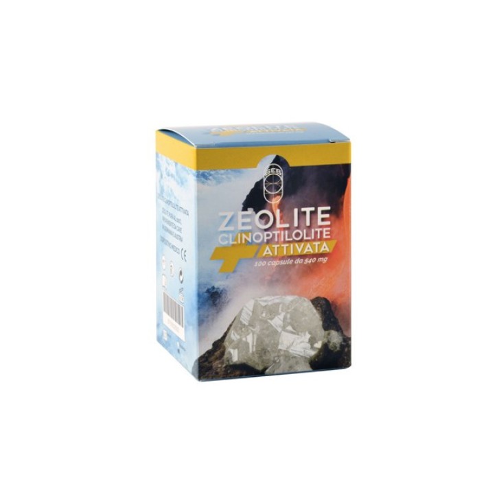 Zeolite Clinoptilolite Integratore Antiossidante Vegan 100 Capsule 540mg - Punto Salute e Benessere