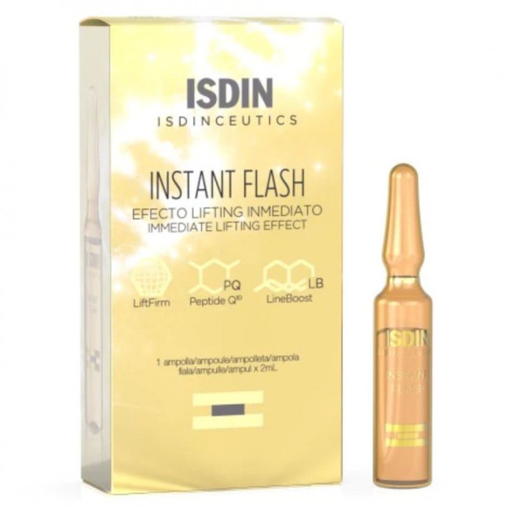 Isdinceutics Instant Flash Siero Viso Effetto Lifting con LiftFirm e Q10 2ml - ISDIN