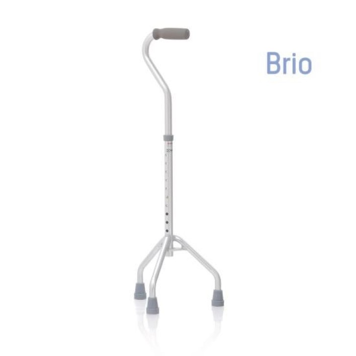 Tripode Alluminio Anodizzato Altezza Regolabile Manico Aperto Antiscivolo - Moretti Spa