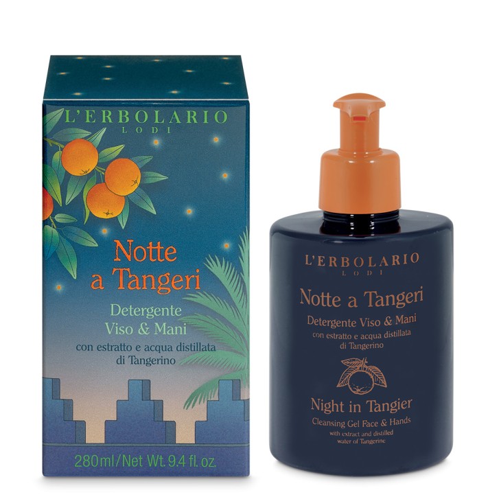 Notte a Tangeri Detergente Viso e Mani Profumazione Agrumata 280ml - L\'Erbolario