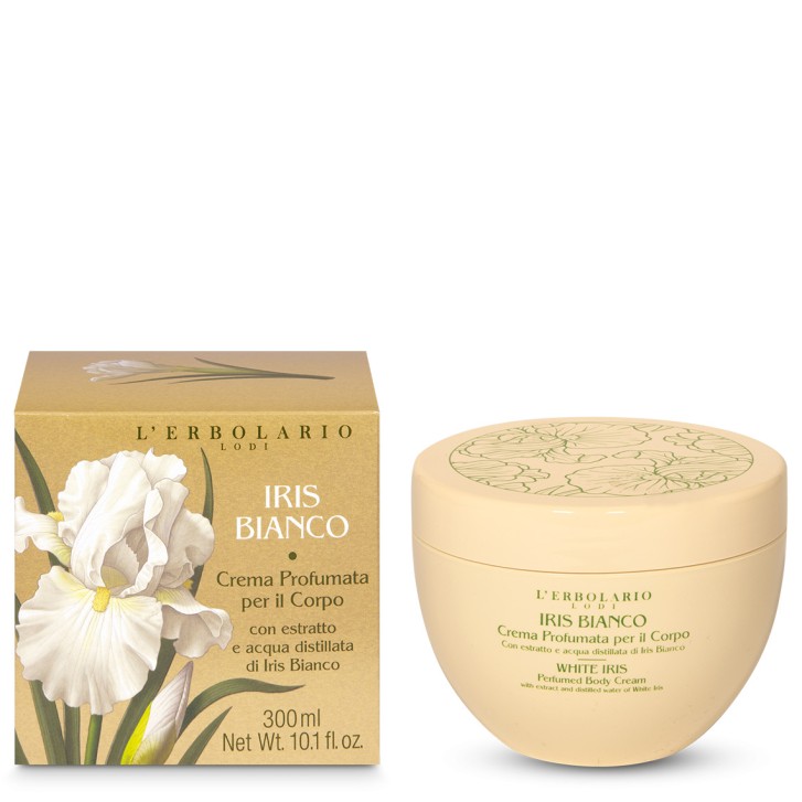 Crema Corpo Iris Bianco Idratante e Nutriente 300ml - L\'Erbolario
