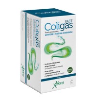 Coligas Fast Tisana Integratore per Gonfiore e Digestione 20 Bustine - Aboca
