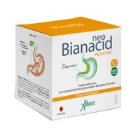 NeoBianacid Pediatric Integratore Reflusso Gastroesofageo Bambini 36 Bustine Fragola - Aboca
