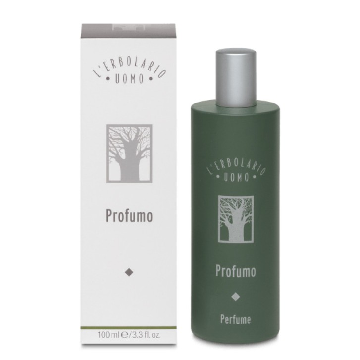 Profumo Uomo Fragranza Tonica Fresca Legnosa con Bergamotto e Limone 100ml - L\'Erbolario