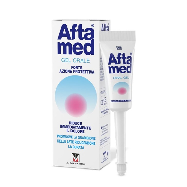 Aftamed Gel Orale Forte Protettivo Idratante per Afte 10ml - A. Menarini
