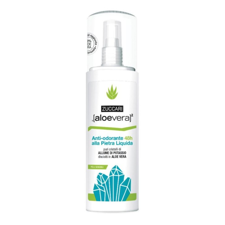 Aloevera2 Deodorante Roll-On Antiodore Lunga Durata Pelli Sensibili 50ml - Zuccari
