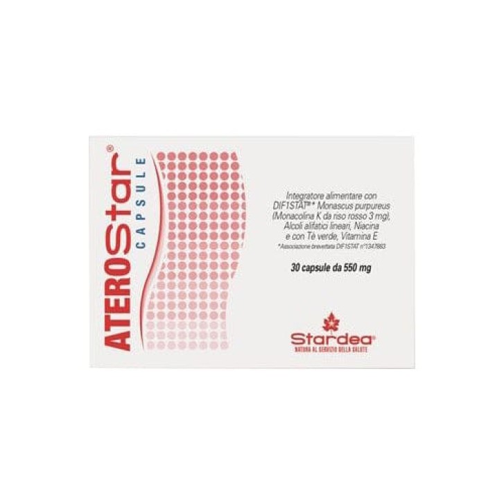 Aterostar Integratore Colesterolo e Benessere Cardiovascolare 30 Capsule - Stardea