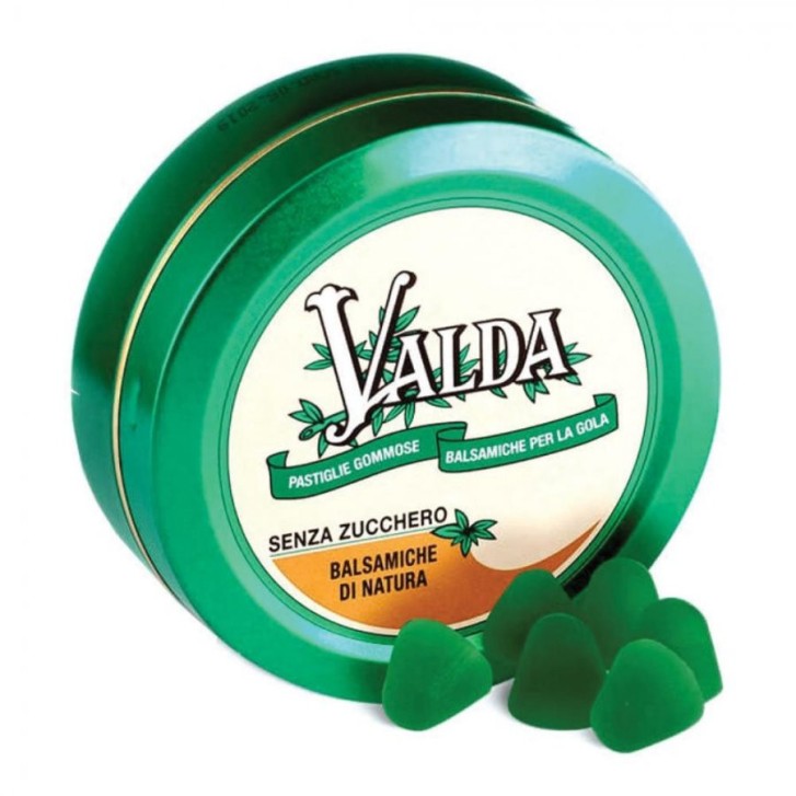 Valda Classiche Caramelle Balsamiche per Gola Senza Zucchero 50g - Chefaro Pharma
