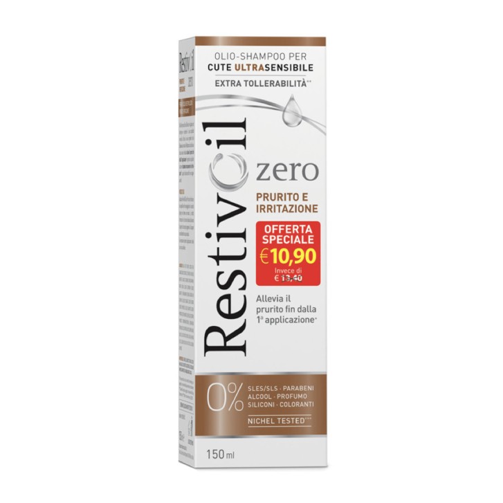 Olio-Shampoo Antiprurito Formula Delicata Senza SLES e SLS 150ml - Restivoil