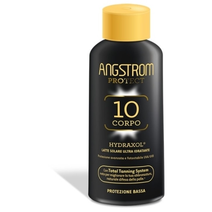 Latte Solare Idratante SPF 10 Protezione UVA/UVB 200 ml - Angstrom