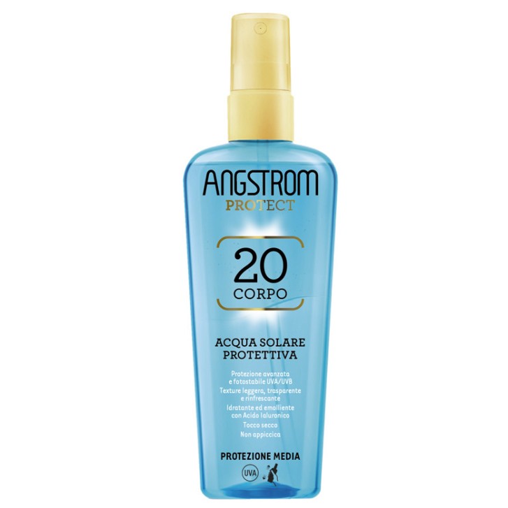 Acqua Solare Protezione Corpo SPF 20 Resistente all\'Acqua 140 ml - Angstrom
