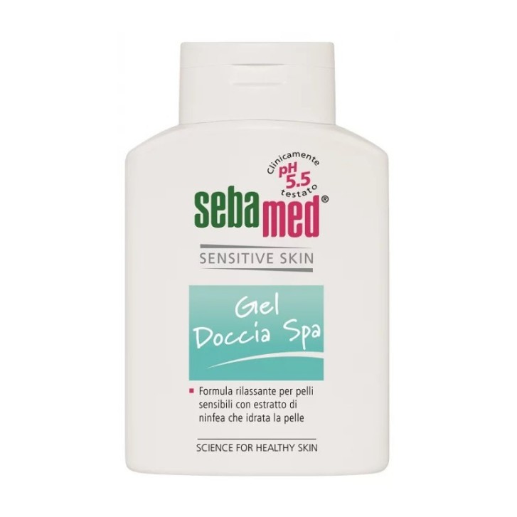Gel Doccia Idratante e Rilassante per Pelli Sensibili PH 5.5 200ml - Sebamed