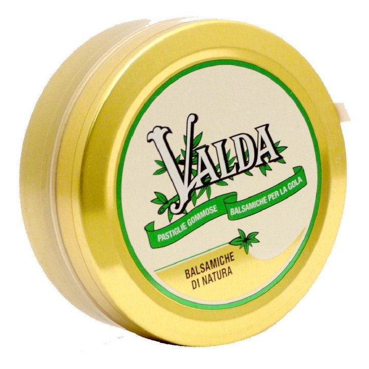 Pastiglie Gommose Balsamiche per la Gola Verde 50g - Valda