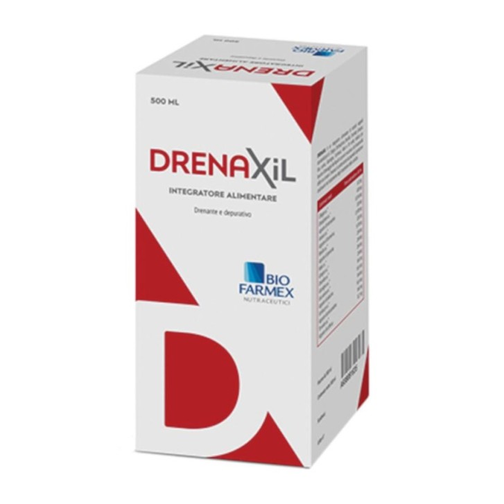 Drenaxil Integratore Drenante Liquido Diuretico e Depurativo 500ml - Biofarmex