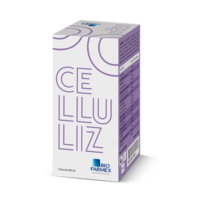 Celluliz Integratore Drenante Liquido per Microcircolo e Depurazione 500ml - Biofarmex