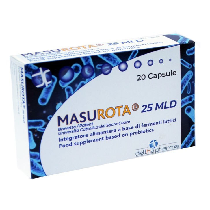 Masurota Probiotico 25 Miliardi 9 Ceppi Capsule Gastroresistenti - Deltha Pharma