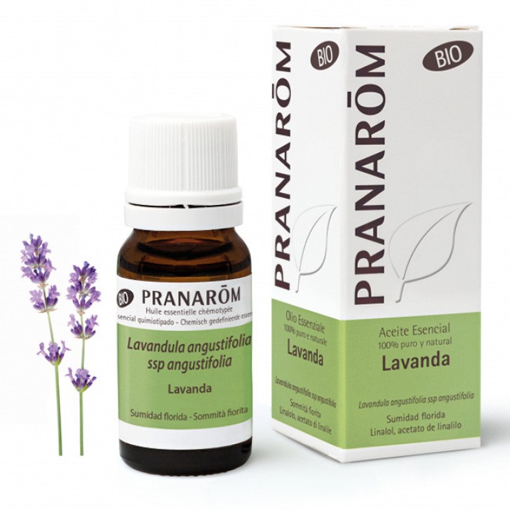Olio Essenziale Lavanda Angustifolia Biologico 100% Puro e Naturale 10 ml - Pranarôm