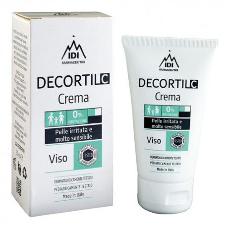 Crema Viso Idratante e Lenitiva per Pelle Irritata e Sensibile 50 ml - IDI Farmaceutici