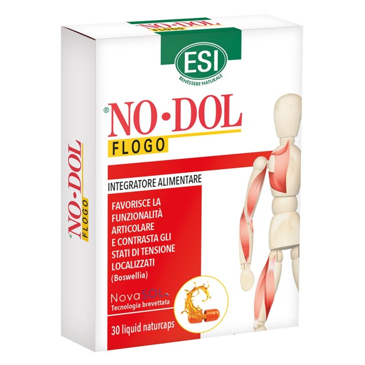 No Dol Flogo Integratore Supporto Articolare Senza Glutine 30 Naturcaps - ESI
