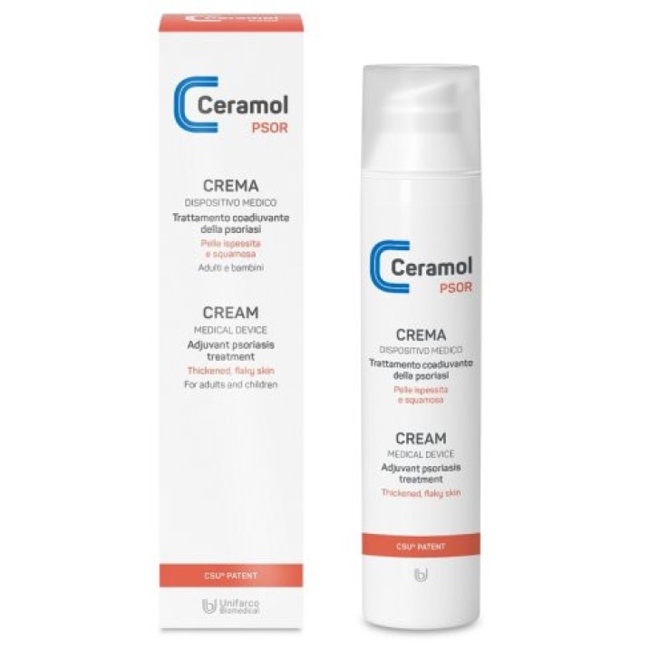 Ceramol PSOR Crema Trattamento Psoriasi Emolliente e Idratante 100ml - UNIFARCO