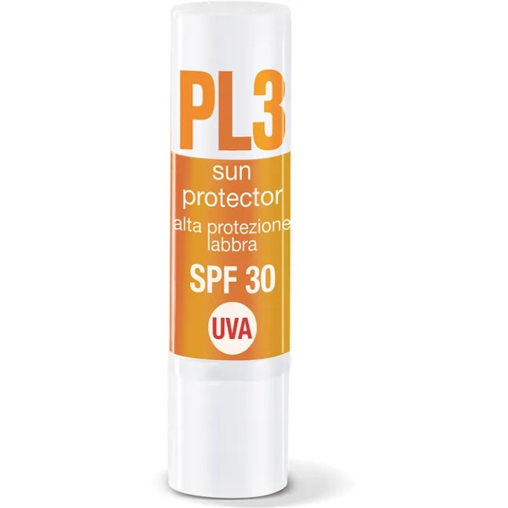 Stick Protezione Solare Labbra SPF 30 Resistente all\'Acqua 5g - PL3
