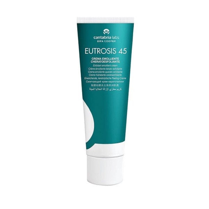 Crema Emolliente ed Esfoliante 45% Urea per Pelle Secca e Ispessita 75ml - EUTROSIS