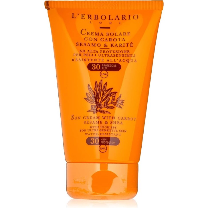 Crema Solare Protezione UV Idratante Anti-invecchiamento 125 ml - L\'ERBOLARIO