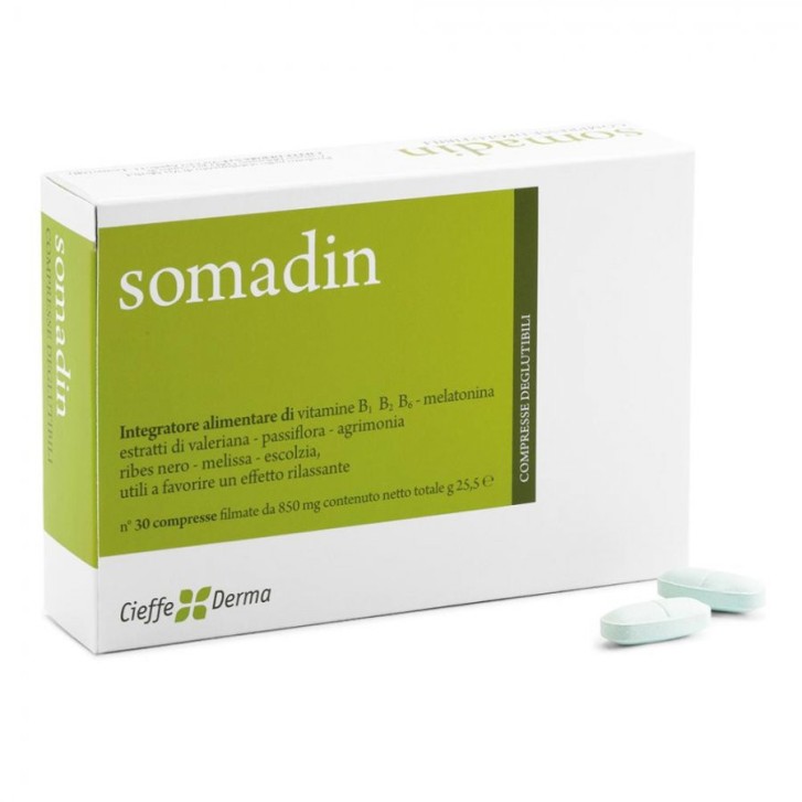 Integratore Sonno Melatonina e Vitamine B 30 Compresse - CIEFFE DERMA