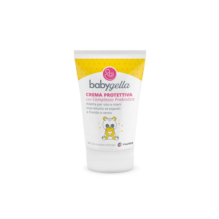 Crema Protettiva Prebiotica Viso e Mani con Ossido di Zinco 50 ml - BABYGELLA