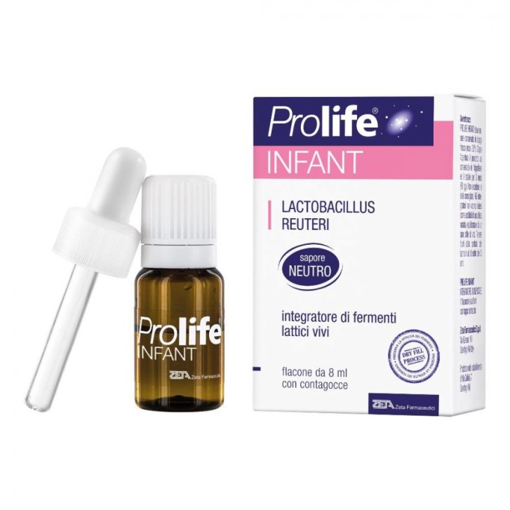 Infant Reuteri Integratore Fermenti Lattici Gocce per Bambini 8ml 100mln Cellule - PROLIFE