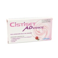 CISTISET ADVANCE Integratore Vie Urinarie 15 Compresse - CISTISET