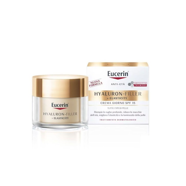 Hyaluron-Filler Elasticity Crema Giorno Anti-età Idratante SPF15 50ml - EUCERIN