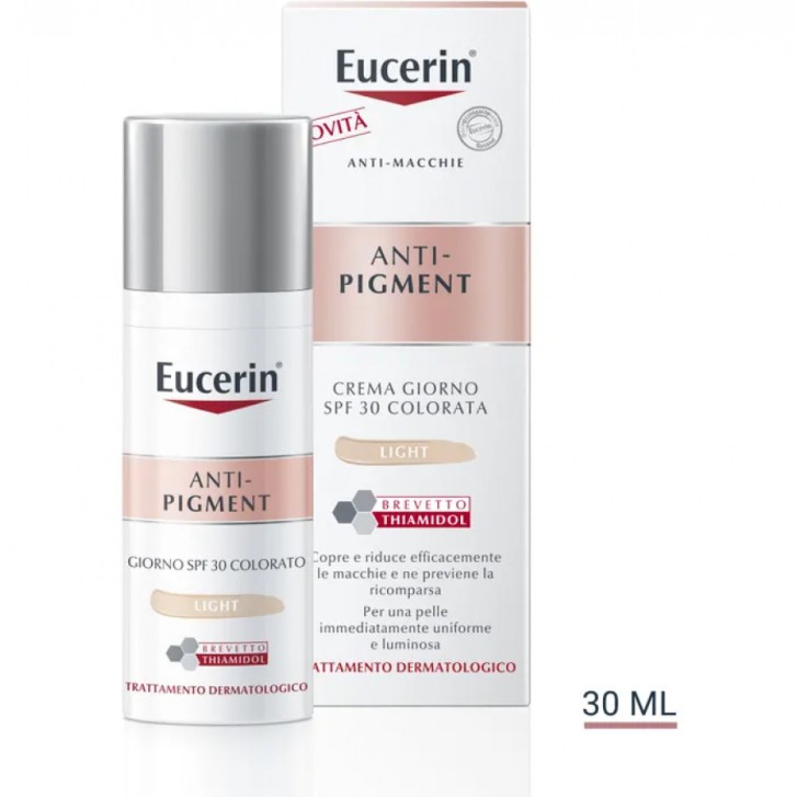 Anti-Pigmento Crema Giorno SPF 30 Colorata Light Protezione Solare 50 ml - EUCERIN