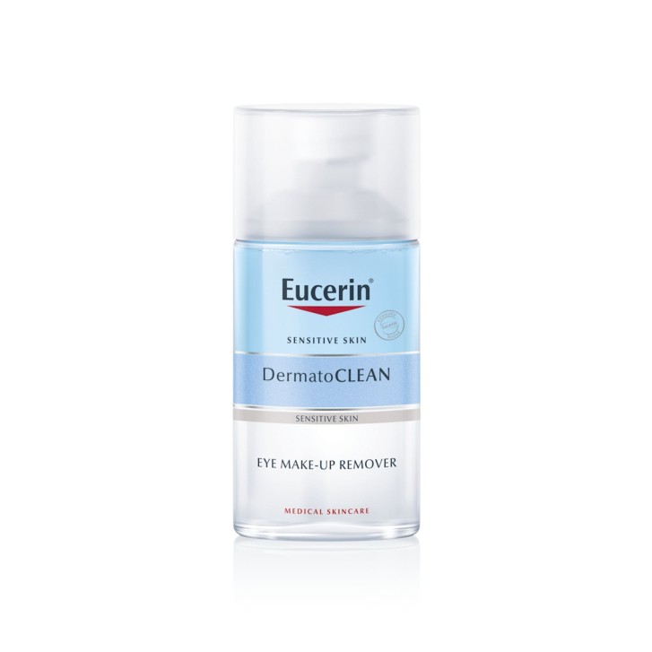 Struccante Occhi Waterproof per Pelli Sensibili Senza Profumo 125ml - EUCERIN