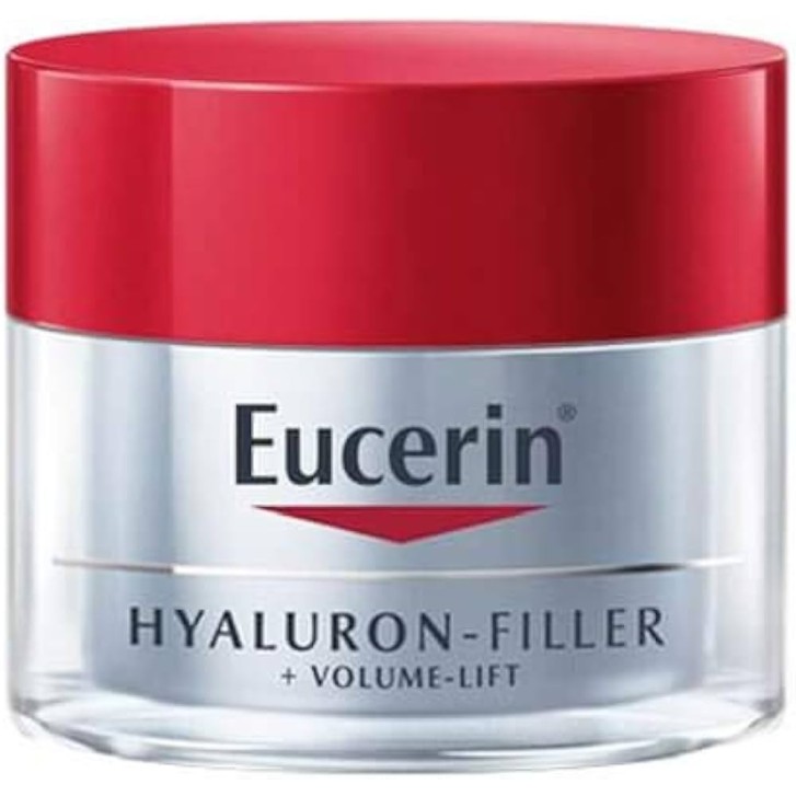 Hyaluron-Filler + Volume-Lift Crema Notte Antirughe Rassodante 50 ml - EUCERIN