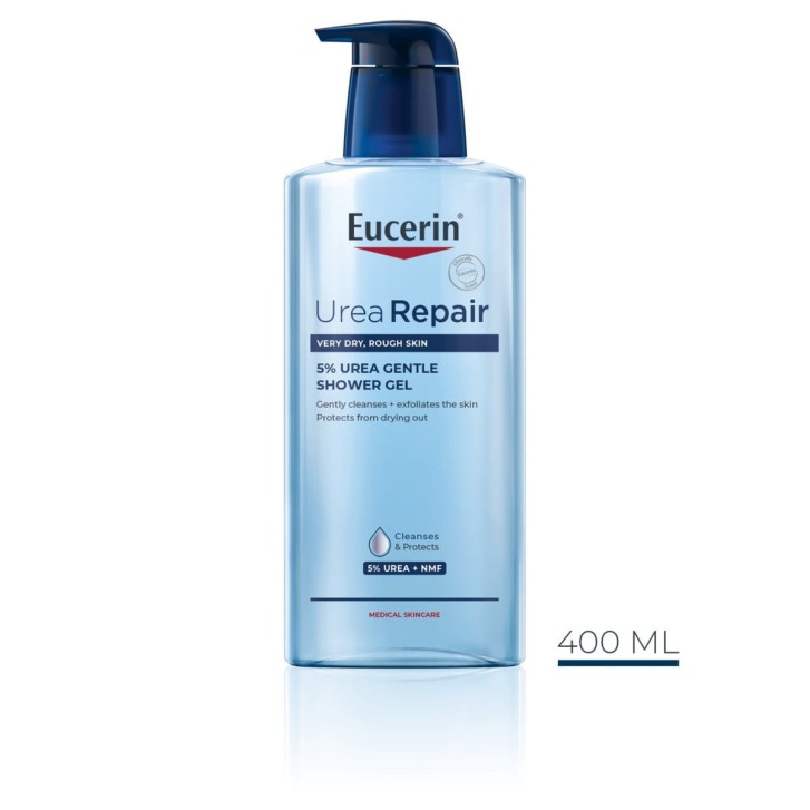 Gel Doccia Idratante Urea 5% Senza Sapone per Pelle Sensibile 400ml - EUCERIN