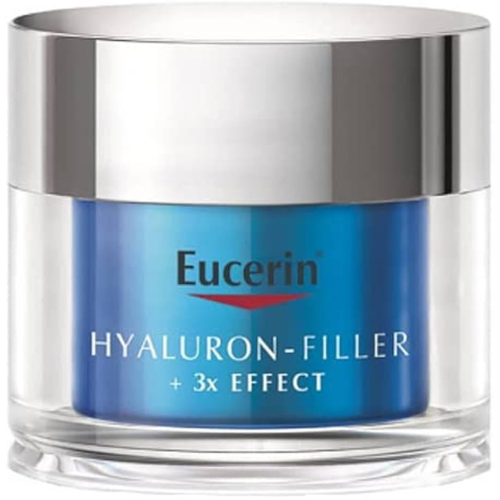 Hyaluron-Filler Crema Notte Antirughe Idratante Formula 3x Effect 50ml - EUCERIN