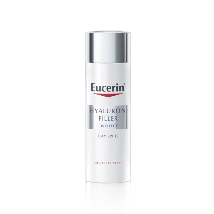 Hyaluron Filler Crema Giorno SPF 15 per Pelli Normali e Miste 50 ml - EUCERIN
