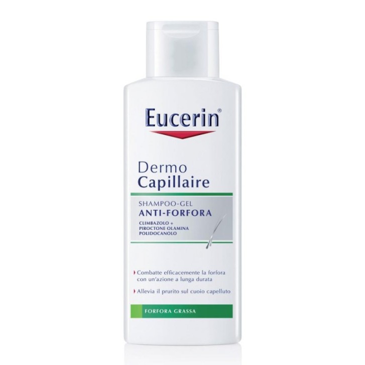 Shampoo Gel Antiforfora Grassa Uso Quotidiano per Cuoio Capelluto 250ml - EUCERIN