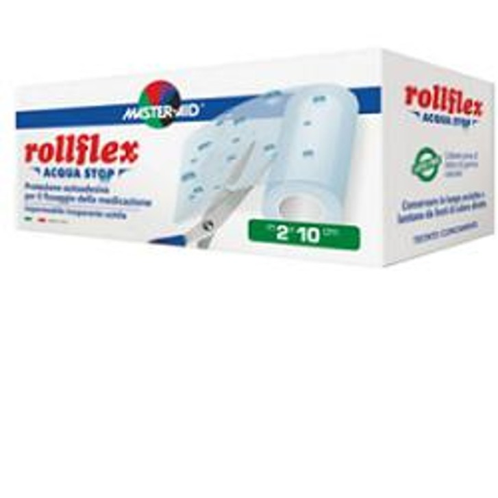 ROLLFLEX ASTOP Cerotto Adesivo Impermeabile Traspirante 2x10 cm - MASTER AID