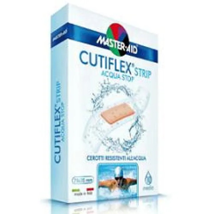 CUTIFLEXMED STRIP Cerotto Trasparente Impermeabile Ipoallergenico 10 Pezzi - MASTER AID