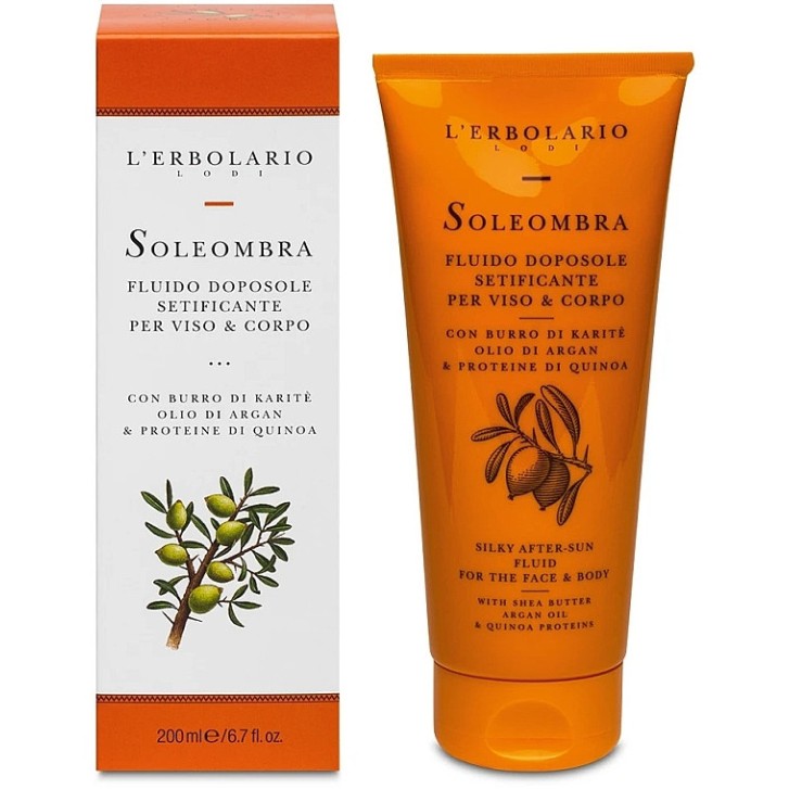 Fluido Doposole Idratante e Nutriente Protezione Dopo Sole 200 ml - L\'ERBOLARIO
