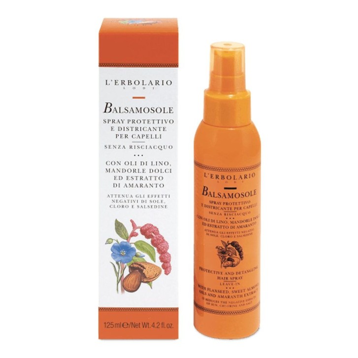Balsamosole Spray Protettivo Capelli Senza Risciacquo Protezione Solare 125ml - L\'ERBOLARIO