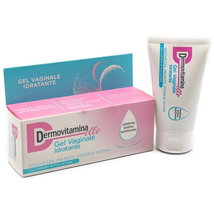 Gel Vaginale Idratante e Lubrificante pH Fisiologico Senza Parabeni 40ml - DERMOVITAMINA