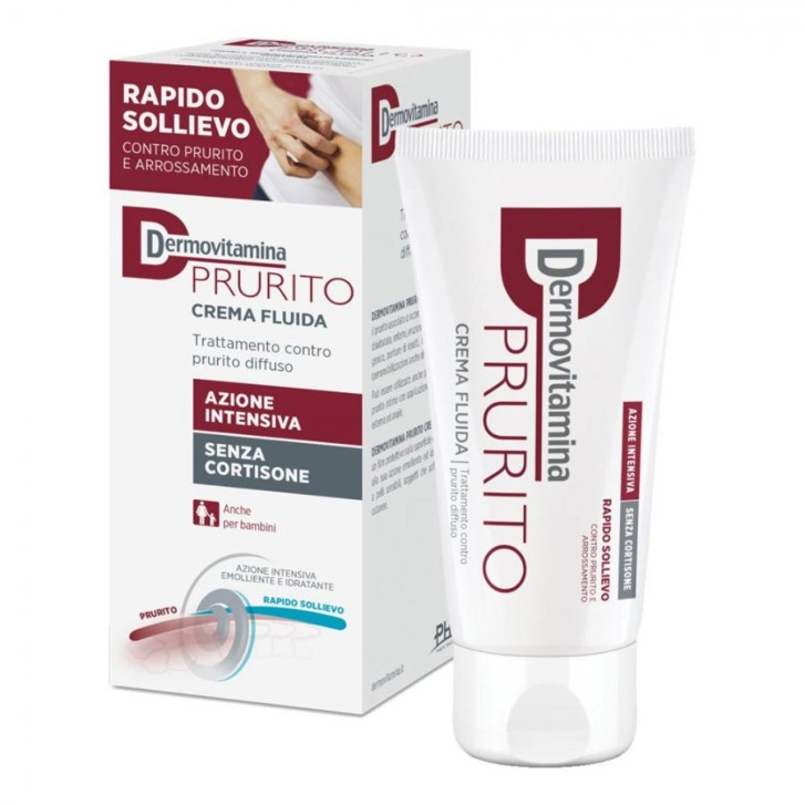 Crema Prurito Emolliente e Lenitiva Senza Cortisone 150ml - Dermovitamina