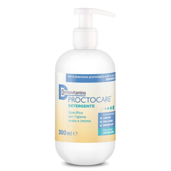 PROCTOCARE Detergente Igiene Anale Emolliente Senza SLES 300ml - DERMOVITAMINA