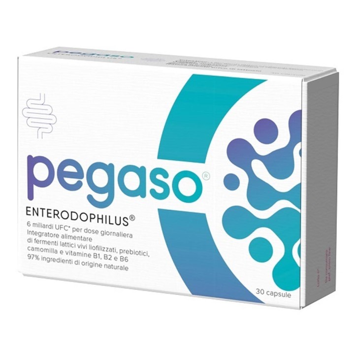 Enterodophilus Integratore Probiotico Fermenti Lattici Senza Glutine 60 Capsule - PEGASO